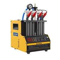 Nettoyeur et testeur d'injecteurs de carburant Autool CT160 12-24V, garantie 3 ans, USB/LCD, machine de nettoyage des buses d'injection de carburant automobile