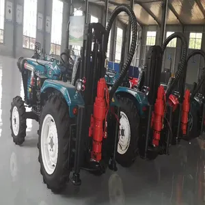 200 meters mini and cheap trailer mounted water well drilling rig