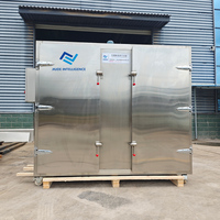 Intelligente PLC-besturing 200-500kg hetelucht droger voedsel droogmachine fruitdehydrator groentedroger