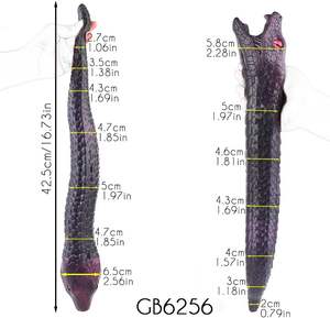 Realistische Fantasy Masturbator Monster Snake Orale seks Pocket Pussy Siliconen Dierenvagina Cup Massage 100% waterdicht Paars - Product Image 6