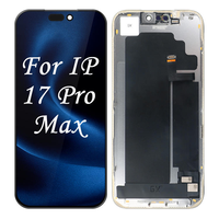 Écran OLED GX authentique pour iPhone 17 Pro Max – Remplacement d'écran LCD OEM pour réparation de téléphone, assemblage numériseur cassé, écran mobile (Pantalla)