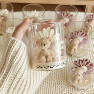 Set de regalo de lujo-Vela personalizada de cera de soja Vela aromática con aceite esencial - Product Image 1