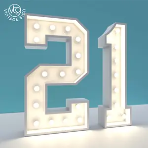 Наружные 3ft 4ft 5ft 6ft вывески светодиодные беговые буквы на заказ гигантские световые буквы