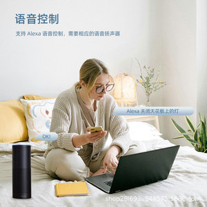Tuya Smart Wifi Circuit Breaker Mini Module <b>Remote</b> Control Dual Switch Universal <b>Plug</b> Type CN Overload Protection - Product Image 1
