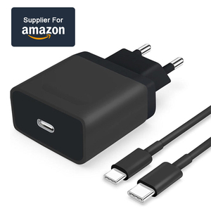 เครื่องชาร์จ PD 20W สำหรับชาร์จ iPhone ที่ชาร์จของแท้พร้อมสายเคเบิลอะแดปเตอร์ชาร์จโทรศัพท์ Tipo C โลโก้ตามสั่ง0.1USD