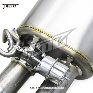 Système d'échappement complet BSK pour <span class=keywords><strong>Audi</strong></span> <span class=keywords><strong>S4</strong></span>/S5 <span class=keywords><strong>B8</strong></span> 3.0T 2013-2019 Sport Car SS304 Valve de vide de tuyau avant Silencieux Catback en titane - Product Image 4