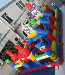 Château gonflable commercial de grande taille pour enfants <span class=keywords><strong>ISPORT</strong></span> avec matériau en PVC pour utilisation en extérieur - Modèle ISG01027 - Product Image 5