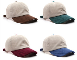 Casquette de baseball réglable en velours côtelé vintage, idéale pour les voyages décontractés et les activités de plein air, pour hommes et femmes, cadeau promotionnel - Product Image 3