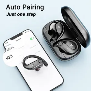 2022 Amazon Best Seller auricolari Wireless auricolari sportivi stile gancio per l'orecchio con Display a LED IPX7 per Beats