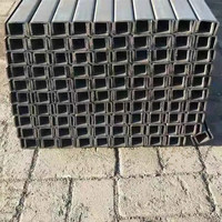 Acier au carbone fer canal U profil 10mm UPN galvanisé à chaud U canal acier prix