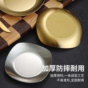 Stainless Steel Plate 304 Food Grade Thickened Durable Hotel Restaurant Use - Product Image 1