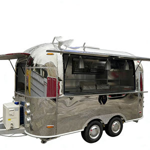 รถเข็นขายอาหารพื้นผิวกระจกทันสมัย ผู้เชี่ยวชาญด้านรถเข็นขายขนมมาการอง คัพเค้ก ไอศกรีม สำหรับงานแต่งงาน - Product Image 1