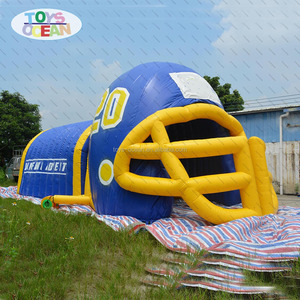 Ingresso gonfiabile delle tende del Tunnel del casco di calcio della testa del leone per l'evento di Sport - Product Image 4