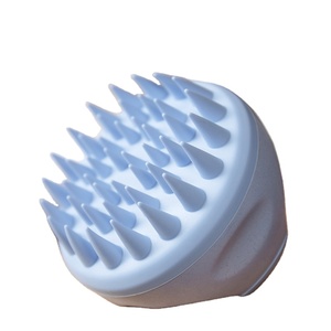 Brosse de massage du cuir chevelu en silicone pour la croissance des cheveux, brosse à shampooing pour la douche - Product Image 5