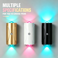 Lampu Malam LED Pintar Modern Sensor Gerak Jarak Jauh USB Isi Ulang RGB Gradien Lampu Ambient Dekorasi Kamar Tidur Meja Lemari Dinding