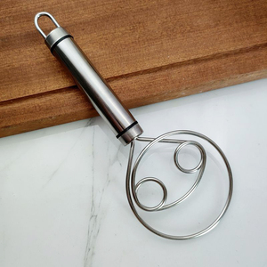 ที่ตีแป้งแบบมือ ทรงกลม <span class=keywords><strong>ส</strong></span>ำหรับตีไข่ ตีแป้งเค้ก ขนมปัง บิ<span class=keywords><strong>ส</strong></span>กิต แป้งเดนิช - Product Image 4