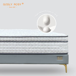 Eurikak matras ukuran ganda, kain anti-selip dengan penemuan kasur pegas untuk kamar tidur sekolah rumah sakit - Product Image 5