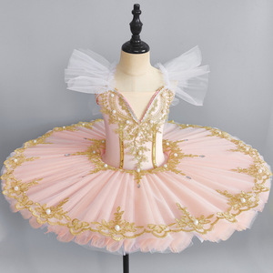 Gaun Tutu Balet Warna Cerah untuk Pertunjukan Anak Perempuan, Haute Couture, Laris, Dibuat Sesuai Pesanan, Modis, Berkualitas Tinggi - Product Image 5