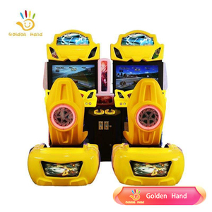 Người lớn hoặc trẻ em đồng tiền hoạt động hai người chơi ngồi xuống kéo lái xe <span class=keywords><strong>video</strong></span> mô phỏng Arcade trò chơi đua xe máy - Product Image 2