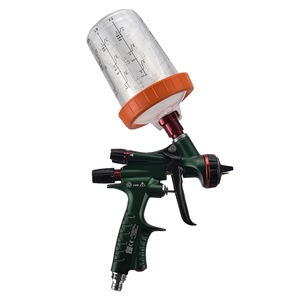 पेशेवर ग्रेड hvlp 1.3 मिमी मिश्र धातु मोटर वाहन स्प्रे बंदूक J-15 के लिए गुरुत्वाकर्षण फ़ीड नो-रिन्से कप - Product Image 2