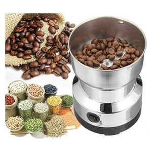 เครื่องบดกาแฟไฟฟ้า 4 ใบมีด สแตนเลส สตีล สำหรับบดเครื่องเทศและกาแฟ ขายดี - Product Image 2