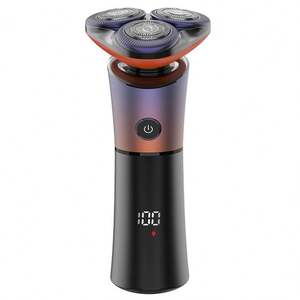 Afeitadora rotativa en seco y húmedo, Mini afeitadora de viaje eléctrica para hombres, maquinilla de <span class=keywords><strong>afeitar</strong></span> electrónica lavable de tamaño de bolsillo - Product Image 6