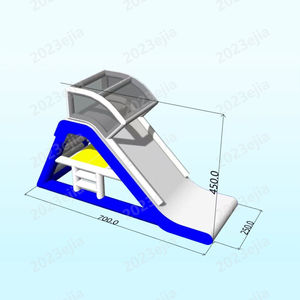 Parc aquatique extérieur, petit toboggan gonflable pour enfants, toboggan aquatique gonflable géant commercial pour adultes - Product Image 2