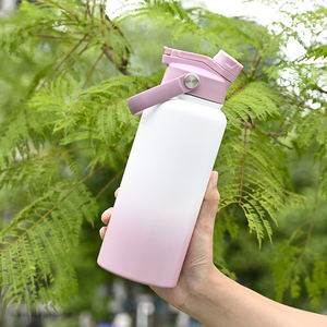 Botella de Agua Deportiva para Gimnasio Térmica de 1L en Acero Inoxidable Aislada al Vacío de 32oz con Logo Personalizado - Product Image 2