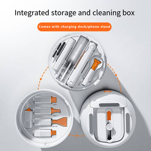 Kit di Pulizia Elettronica 25-in-1 per Tastiera, Tablet, <span class=keywords><strong>Computer</strong></span>, <span class=keywords><strong>TV</strong></span>, Fotocamera e Telefono - Anti-Polvere ed Ecologico - Product Image 4