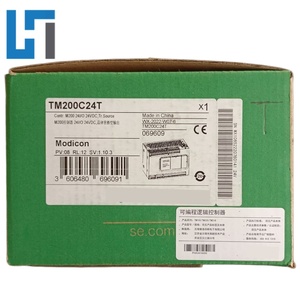 Nouveau module PLC d'origine TM200C24T M200 24 IO, contrôleur de programmation à source transistorisée TM200C24T, stock entrepôt, livraison rapide - Product Image 1
