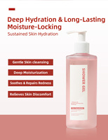 Gel Douche B5 Marque Privée Naturel Exfoliant Rafraîchissant Parfum Jasmin Vitamine B Éclaircissant Blanchissant pour Hôtels