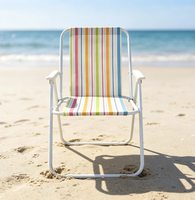 Chaise pliante légère et portable avec logo personnalisé pour la pêche, la randonnée, le pique-nique, le camping et la plage