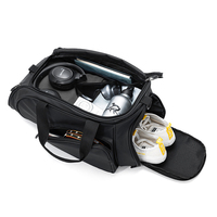 Sac de voyage Oxford imperméable sur mesure avec compartiment à chaussures pour hommes et femmes, sac de sport, sac de week-end, sac à bandoulière