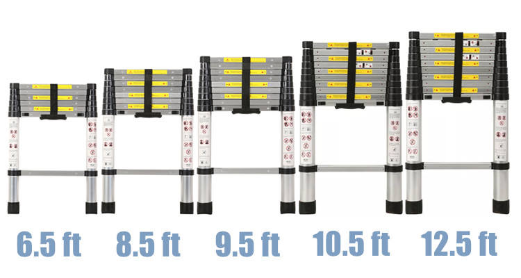 Échelles télescopiques simples