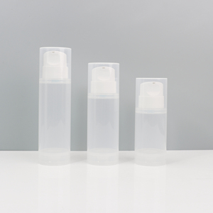 Kozmetik kullanım için plastik PP büyük boy havasız pompa şişesi 150ml 200ml 250ml - Product Image 4