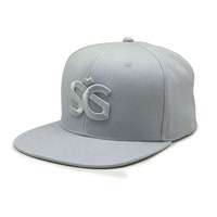 Casquette de baseball unisexe à 5 panneaux avec logo brodé 3D OEM, style sportif et tendance pour l'extérieur, casquettes snapback personnalisées