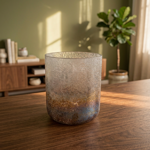 Frosted <b>Glass</b> Votive <b>Holder</b> Candle Jar Decorative <b>Candlestick</b> for Home Valentine's Day Birthday Christmas Party Reusable Decor - Product Image 4