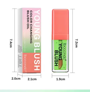 Hot Sales Color Changing Blush Pink Blush Long Lasting Shimmer Color Changing Liquid Blush Oil for cheek makeup