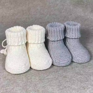 UUBAYYII chaussons en coton personnalisables faits à la main premiers marcheurs pour nouveau-nés automne hiver chaussures de lit Offre Spéciale bébé département - Product Image 2