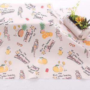 Tela de popelina de algodón estampada digitalmente Mandy 133*72 40*40 115gsm 148cm de ancho para vestidos y prendas de vestir - Product Image 4