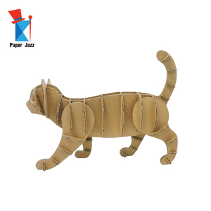 Đồ Chơi Tự Làm <span class=keywords><strong>3d</strong></span> Bán Buôn Đồ Chơi Ghép Hình Mèo Bằng Bìa Cứng Mô Hình Động Vật Trò Chơi Ghép Hình Động Vật Người Lớn <span class=keywords><strong>3D</strong></span> Hình Dạng Độc Đáo - Product Image 2