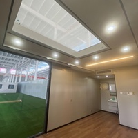 Nouvelle tendance de design : maisonnette préfabriquée Apple Cabin, maisonnette mobile, abri portable, maison modulaire 2 chambres