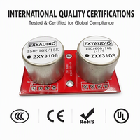 Transformateur audio Permalloy ZXY3108 150 600 à 10K 15K Ohm avec carte PCBA