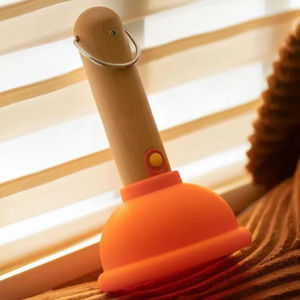 Lámpara Nocturna Divertida con Forma de Desatascador de Inodoro, Luz de Noche para Dormitorio con Intensidad Regulable, Recargable por USB, Regalo Decorativo Original - Product Image 4