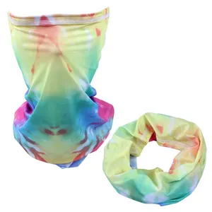 Hot Sale High Quality Ice Silk Fabric Custom Neck Gaiter Sun Protection Bandanas For Summer