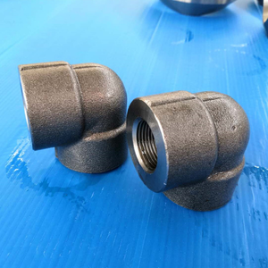 יצרן סין המרפק asme b16.11 קשתות פחמן a105 3000lb 1/2 "אביזרי צינור מזויפים <span class=keywords><strong>Lr</strong></span> npt נקבה <span class=keywords><strong>90</strong></span> deg המרפק חוט - Product Image 3