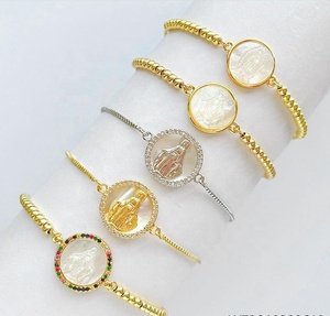 Brazalete personalizado con forma de <span class=keywords><strong>Idol</strong></span>, pulsera con abalorio de fe, estilo de tendencia, <span class=keywords><strong>2022</strong></span> - Product Image 1