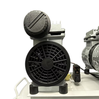 Compresseur d'air à piston sans huile ultra silencieux 2x750W 2HP 60 litres 220V portable pour la vente en gros