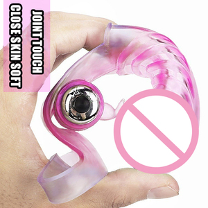 Sm Finger Stall Vibrator Finger Mouw Vibrator Female Masturbator G Spot Massage Clit Stimuleren Voor Vrouwen Lesbische Orgasme Seks - Product Image 6