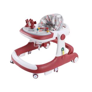 Andador Plegable para Bebés con Ruedas Silenciosas, con Funciones <span class=keywords><strong>de</strong></span> Aprendizaje Multifuncionales <span class=keywords><strong>de</strong></span> Música y Luces, Diseñado para Piernas en Forma <span class=keywords><strong>de</strong></span> O - Product Image 5